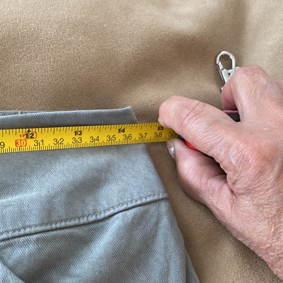 Self Contrast Aria Hi-Waist Pants stretch - Picture 9 of 12